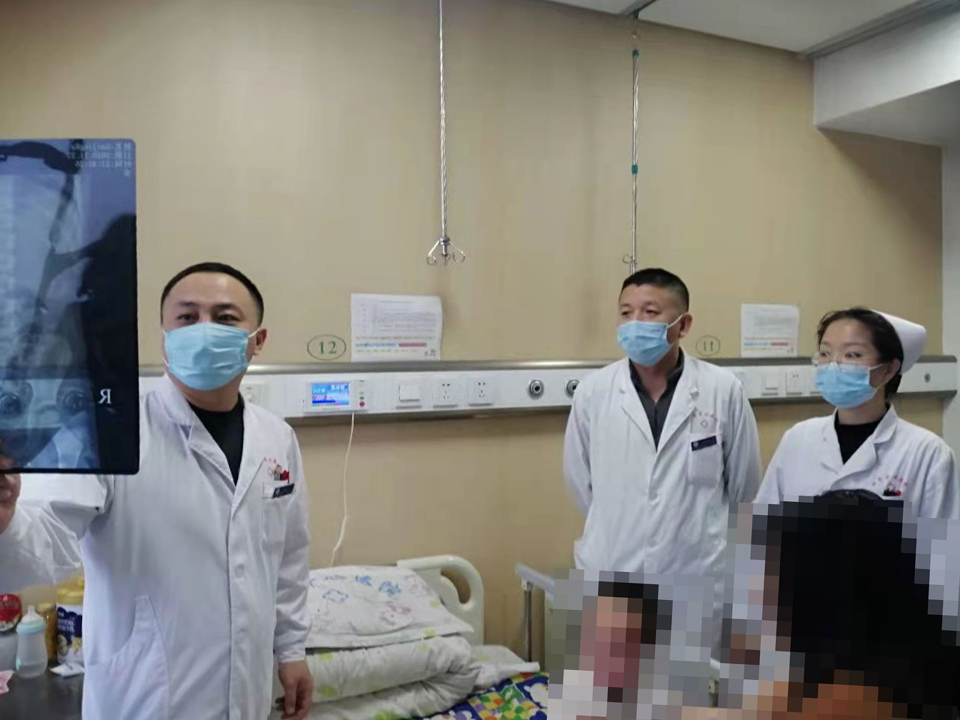 【万荣县中医院重磅医讯】我院儿童健康管理中心成功实施首例肠套叠气液灌肠保守治疗复位术